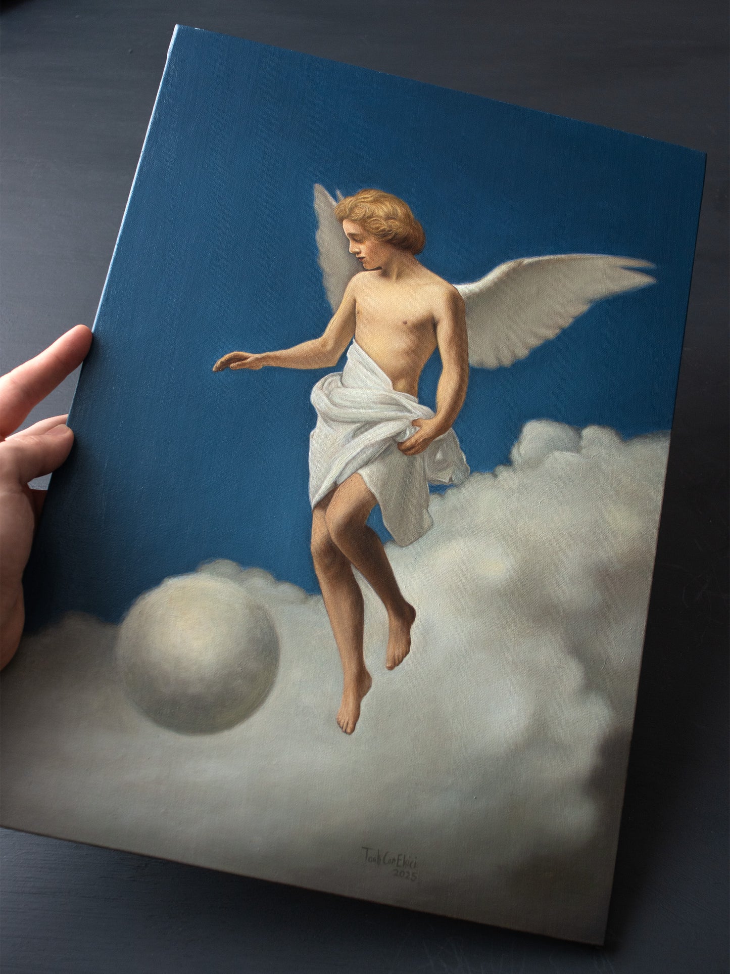 Angel Above the Clouds