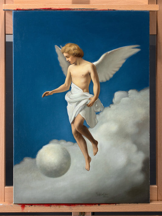 Angel Above the Clouds