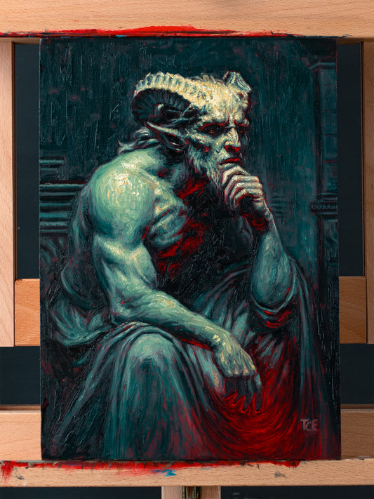 The Devil on His Throne