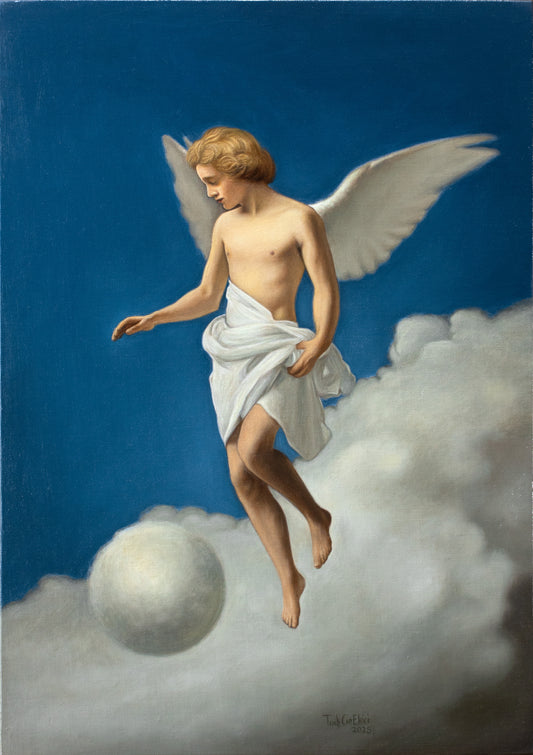 Angel Above the Clouds